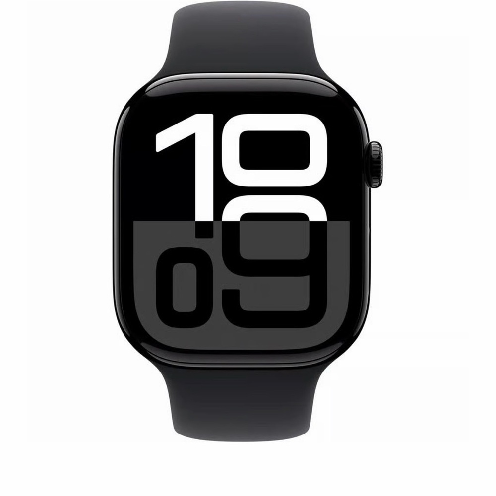 Series 10 42 mm jet black Apple Watch M/L Sport Band